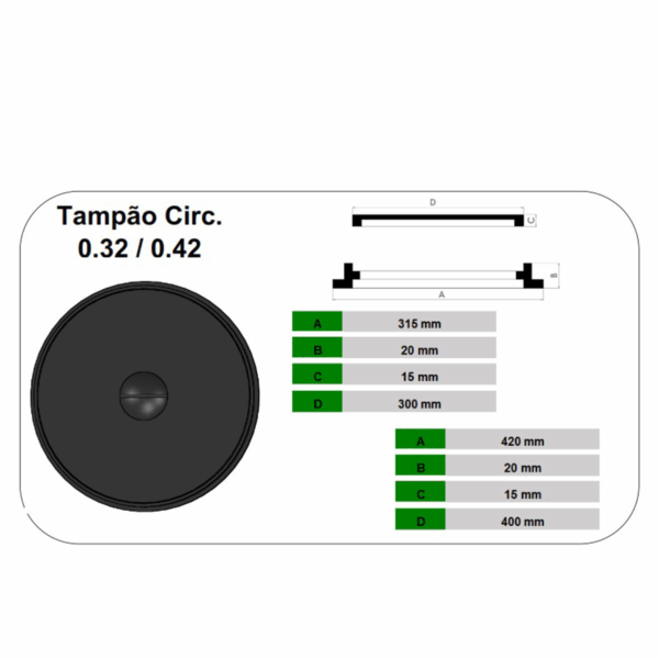 TAMPÃO CÍRCULO - Image 2