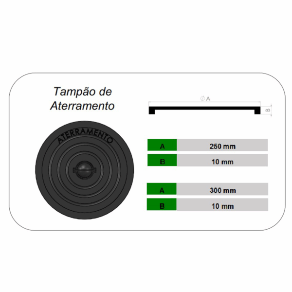 TAMPÃO DE ATERRAMENTO - Image 2