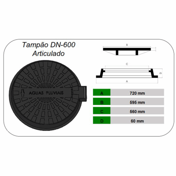 TAMPÃO DN 600 - Image 2