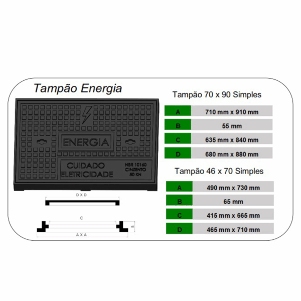 TAMPÃO ENERGIA - Image 2