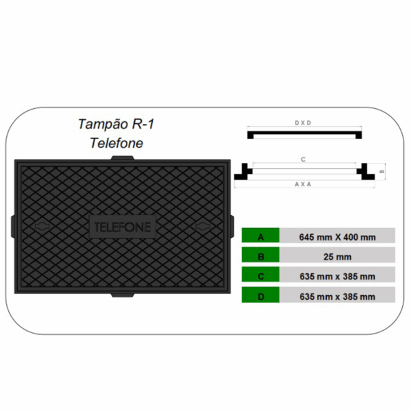 TAMPÃO R1 - Image 2